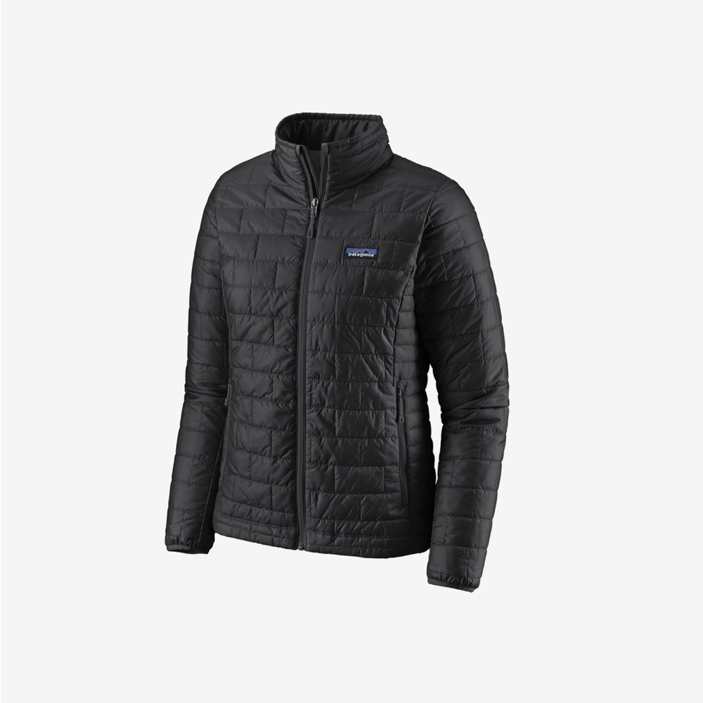 Woman’s Patagonia Black Nano Puff Jacket